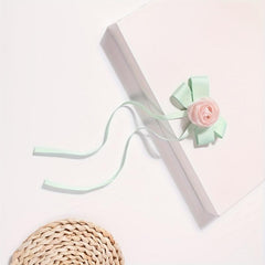 Rose Flower Hair Clip Ribbon Barrette Hair Slides Hair Decoration