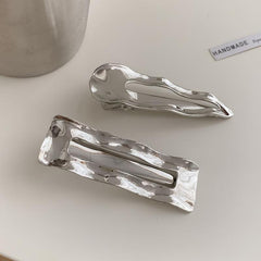 Golden Non Slip Metal Hair Pin Sectioning Clip Hair Barrettes