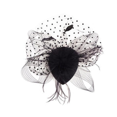 Wedding Fascinator Hat with Duck Billed Clip