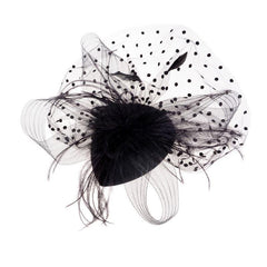 Wedding Fascinator Hat with Duck Billed Clip