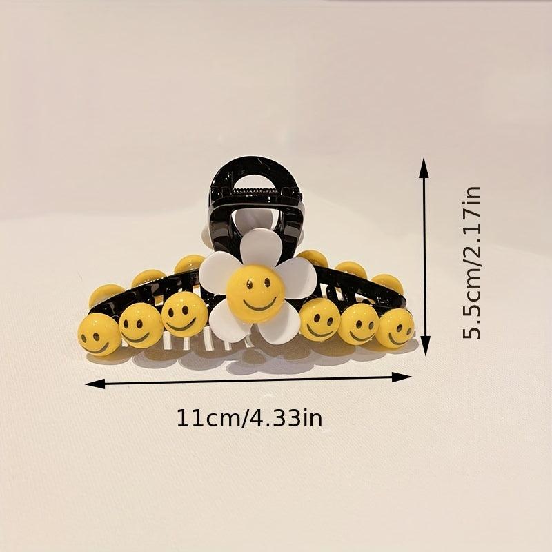 Pearl Flower Hair Claw Clip Hair Accessories Female
