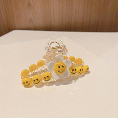 Pearl Flower Hair Claw Clip Hair Accessories Female