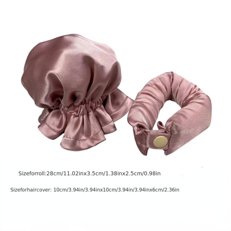 Heatless Curling Rod Headband Set DIY Satin Heatless Hair Curler