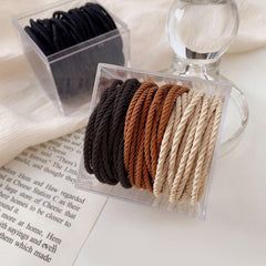 50pcs Hair Tie Elastic Hair Rope Female Hair Band Elastic Hair Ties
