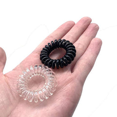 9pcs Spiral Hair Ties For Women Girls Rubber Hair Bands Gum Hair Coils