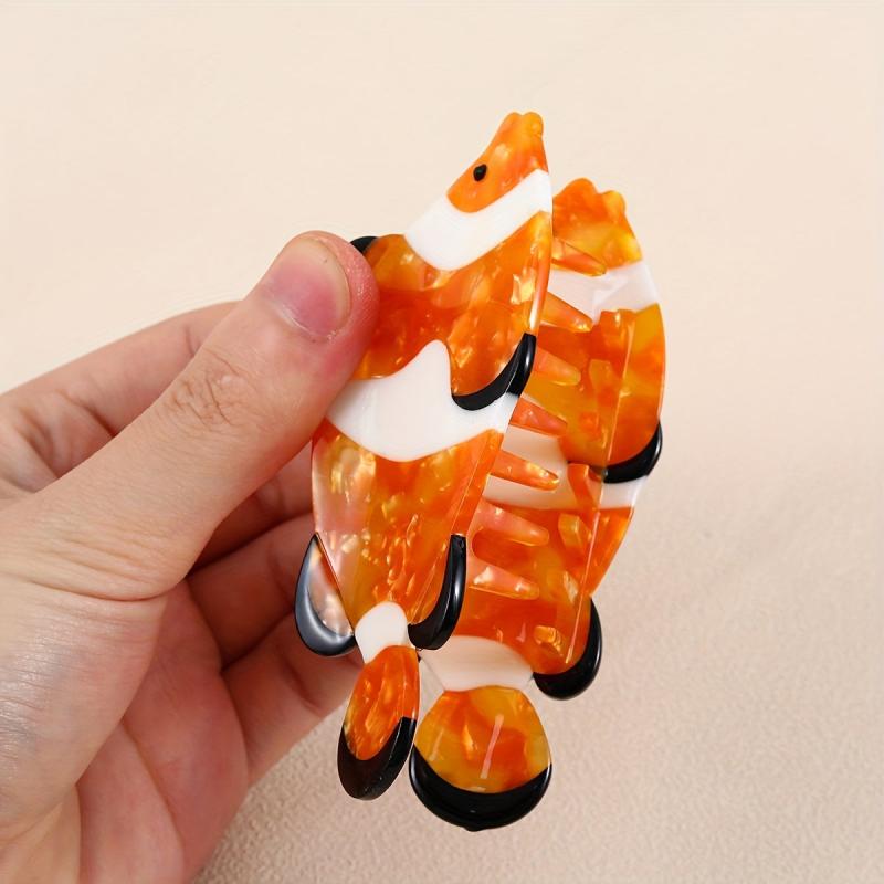 Acetate Ocean Series Hair Clip Clownfish Shaped Hair Clip Hair Accessories