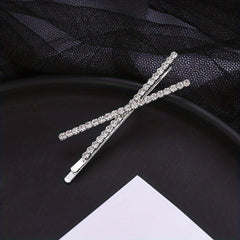Cross Rhinestone Hair Clip Pin Bobby Pin Hair Slides Clip