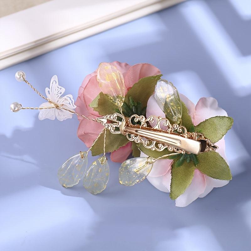 Flower Hair Clips Barrettes Hair Accessories For Baby Girl Toddler