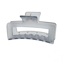 Frosted Hollow Rectangle Hair Claws for Girls Women Hair Accessories