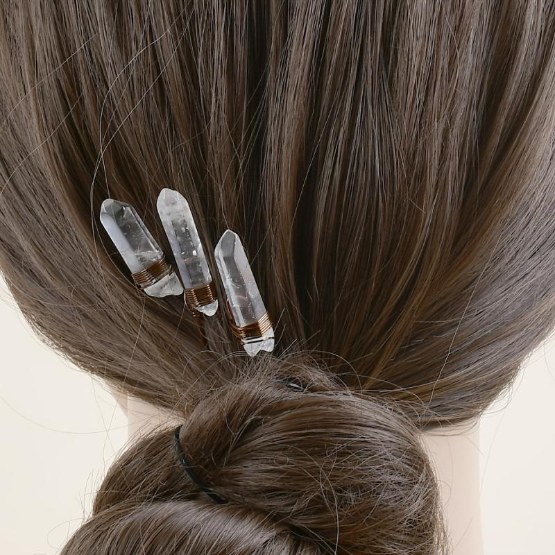Quartz Bridal Comb Crystal Hair Comb Updo Comb Bridal Hair Comb