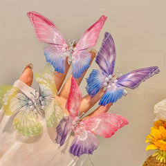 Colorful Butterfly Hair Clip for Children's Day