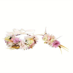 Adjustable Flower Headband for Women
