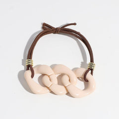 Hair Tie Bracelets For Women Elastic Hair Ties Rubber Bands For Girls
