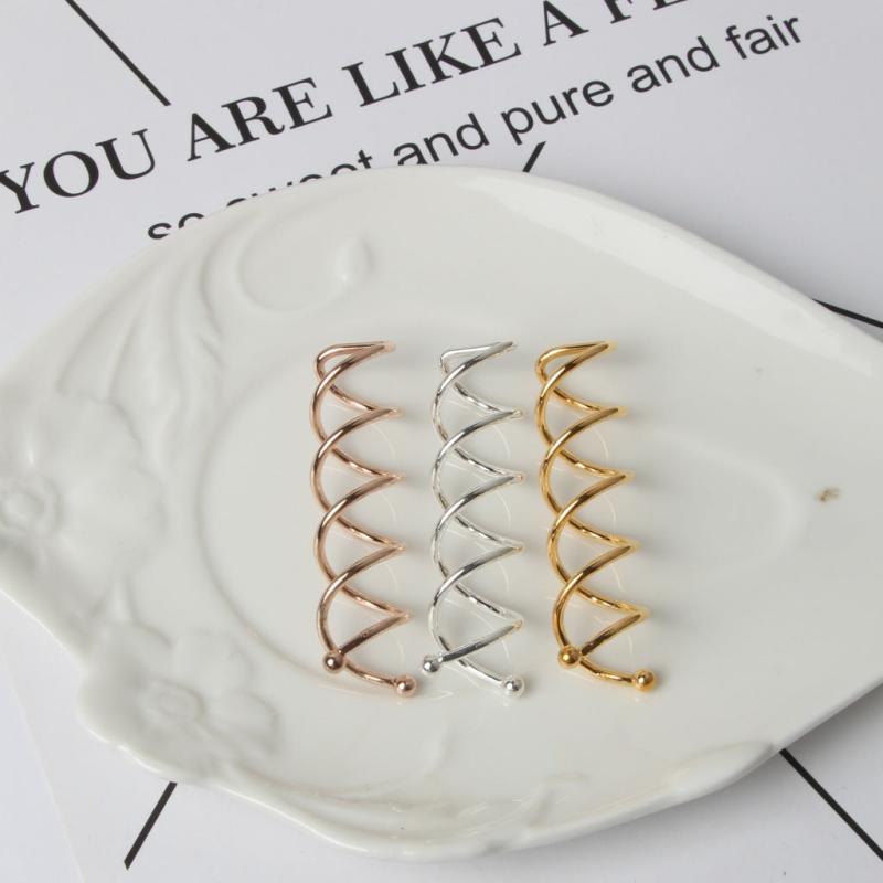 3pcs Golden Hair Pin Bun Style Maker Pins