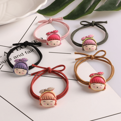Little Girl Hair Ties Cartoon Hair Accessories Resin Headband