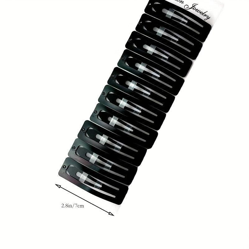 Invisible Snap Clip Metal Hair Clip for Side Bangs Girls Baby Hair Clip