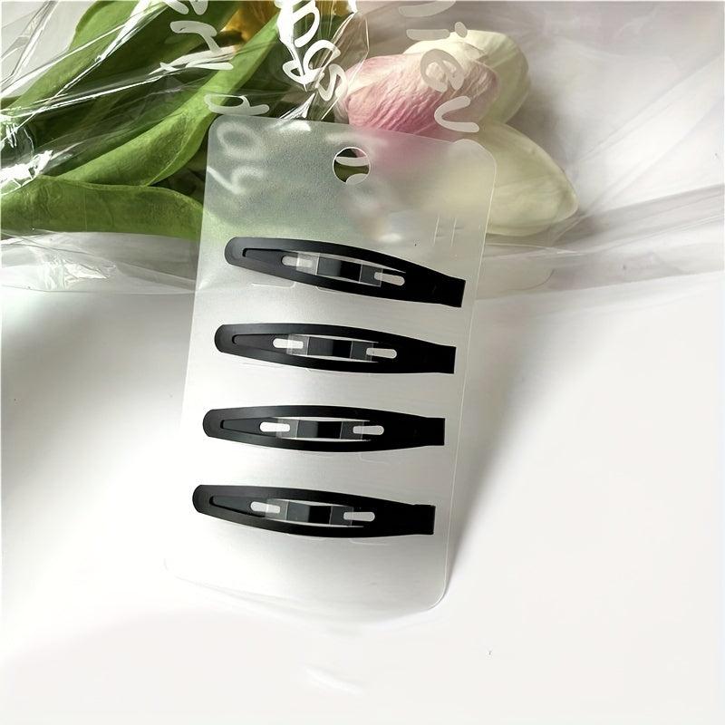 Invisible Snap Clip Metal Hair Clip for Side Bangs Girls Baby Hair Clip