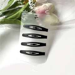 Invisible Snap Clip Metal Hair Clip for Side Bangs Girls Baby Hair Clip