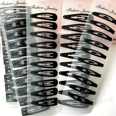 Invisible Snap Clip Metal Hair Clip for Side Bangs Girls Baby Hair Clip
