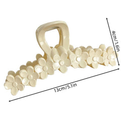 7pcs Flower Hair Claw Large Shark Claw Hair Clip Hair Accessories