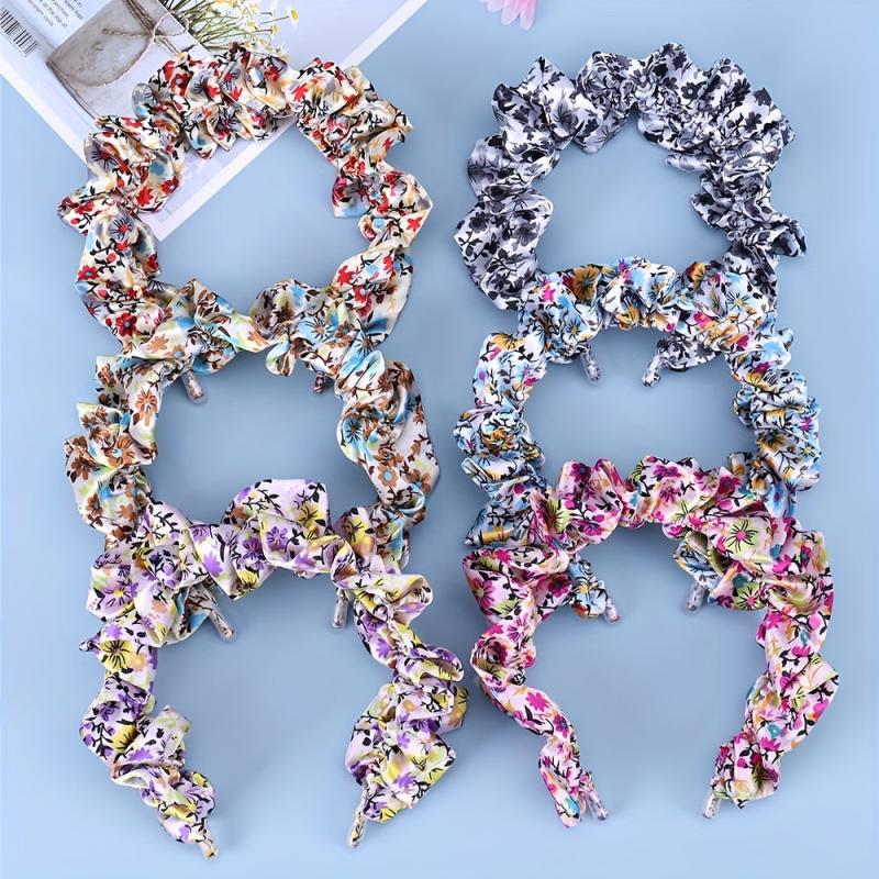 Retro Floral Headband Ruched Style Hair Band Women Girls Accessories