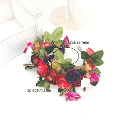 Simulation Flower Wreath Garland for Wedding Party