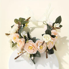 Simulation Flower Wreath Garland for Wedding Party