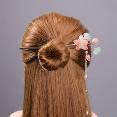 Chinese Flower Hairpin Pendant Hair Stick Hair Accessories