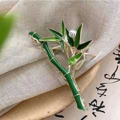 Metal Bamboo Hair Claw Antique Hairpin Grab Clip Large Shark Clips Hair Accessor