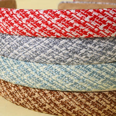 Plaid Hair Band Style Headband Women Girls Hair Accessories