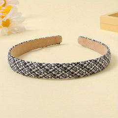 Plaid Hair Band Style Headband Women Girls Hair Accessories