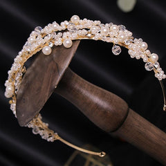 Crystal Rhinestone Hair Band Wedding Bridal Tiara Girls Hair Accessories