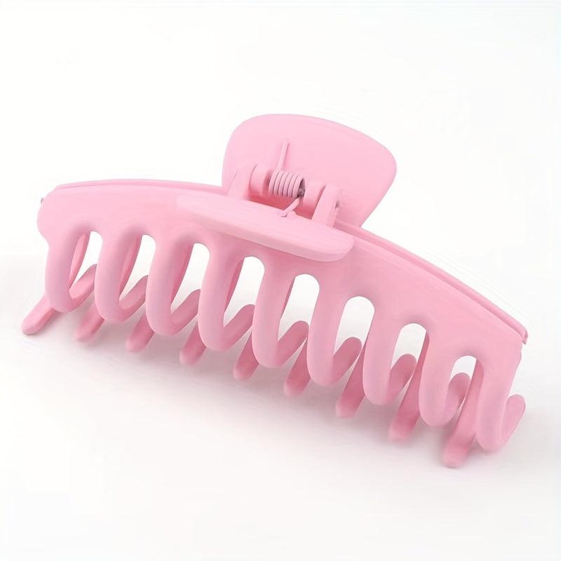 Large Matte Hair Claw Solid Hair Accessories