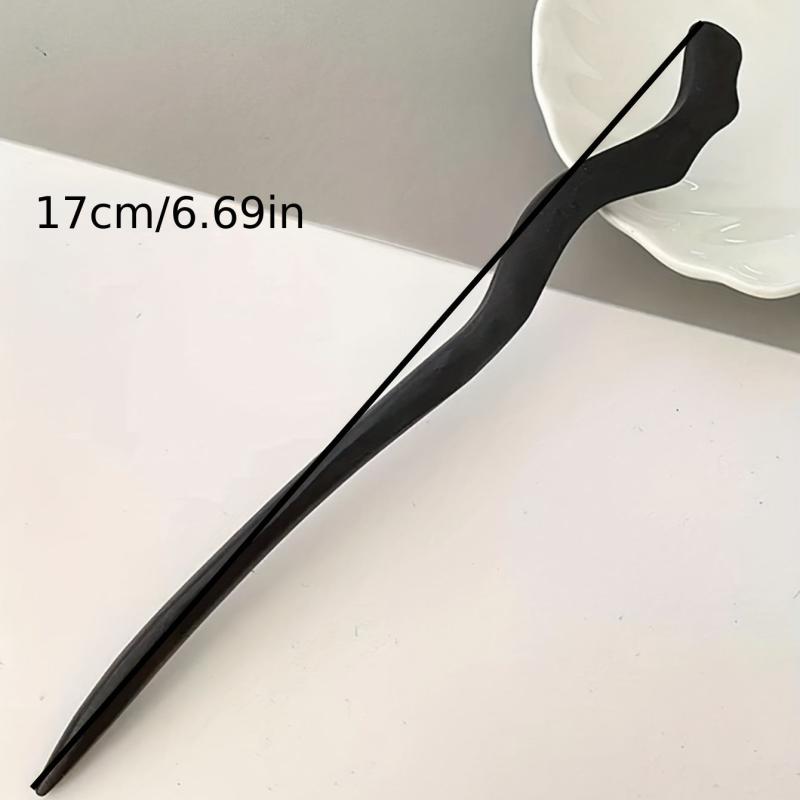 Sandalwood Wooden Hairpin Hair Chopstick Bun Decoration Women