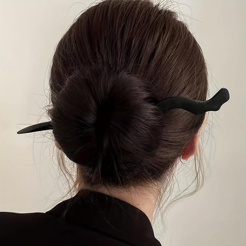 Sandalwood Wooden Hairpin Hair Chopstick Bun Decoration Women