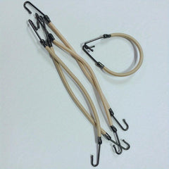 5 Pcs Elastic Hair Hook Ponytail Holder Rubber Band for Women Girls