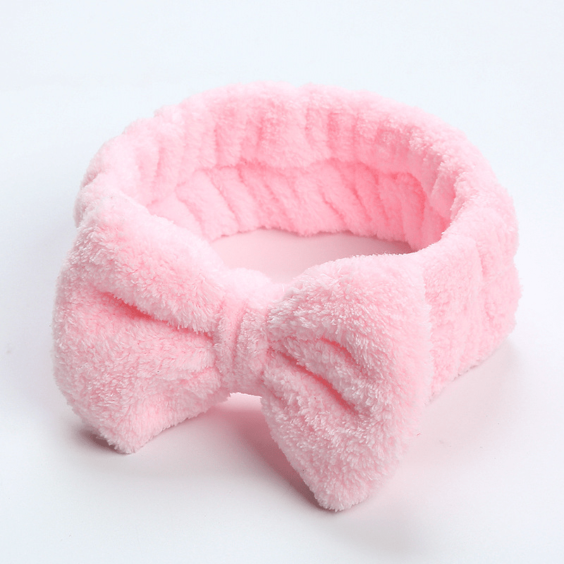 Coral Fleece Headband Soft Turban Hairband