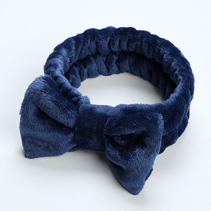 Coral Fleece Headband Soft Turban Hairband
