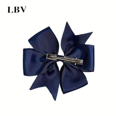 20pcs Pinwheel Bow Hair Clip for Girls