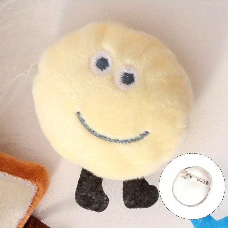 Plush Cartoon Doll Brooch Clothing Backpack Accessories Decoration