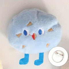 Plush Cartoon Doll Brooch Clothing Backpack Accessories Decoration