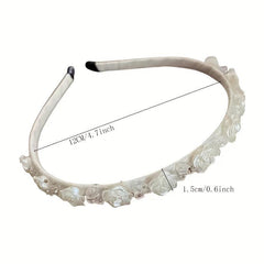 Crystal Flower Hairband Headband Hair Accessories For Girls Women