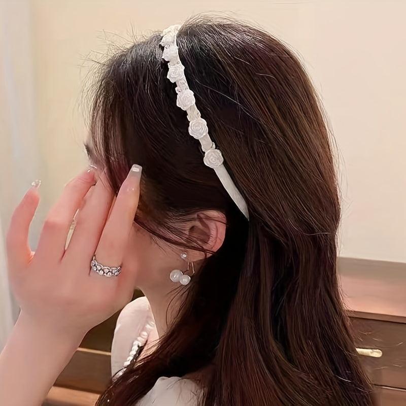 Crystal Flower Hairband Headband Hair Accessories For Girls Women