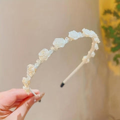 Crystal Flower Hairband Headband Hair Accessories For Girls Women