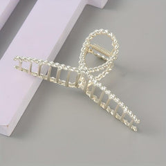 Rose Golden Strong Hold Hair Claw Clip Thick Hair Accessory