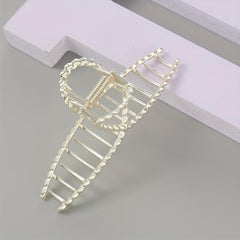 Rose Golden Strong Hold Hair Claw Clip Thick Hair Accessory
