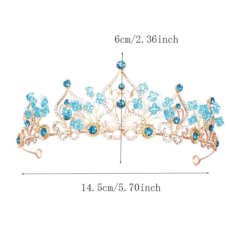 Bridal Crown Wedding Headdress Rhinestones Hair Accessories