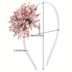 6pcs Vintage Floral Pattern Headbands for Women Girls