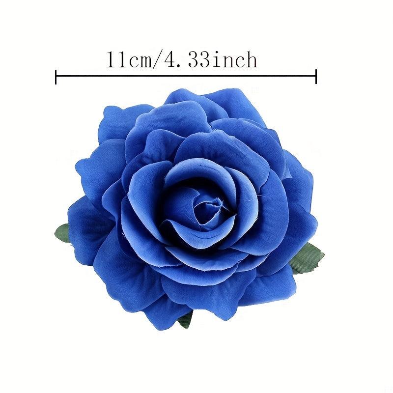 Rose Hair Clip for Women Girls Wedding Party