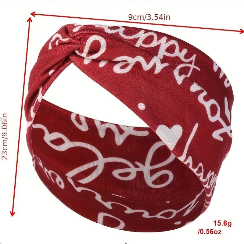 Women's Retro Knotted Headband for Yoga and Sports